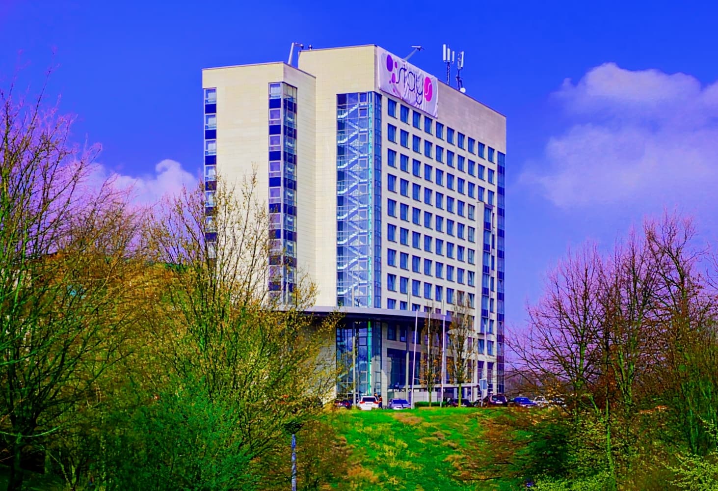 stays by friends Gelsenkirchen